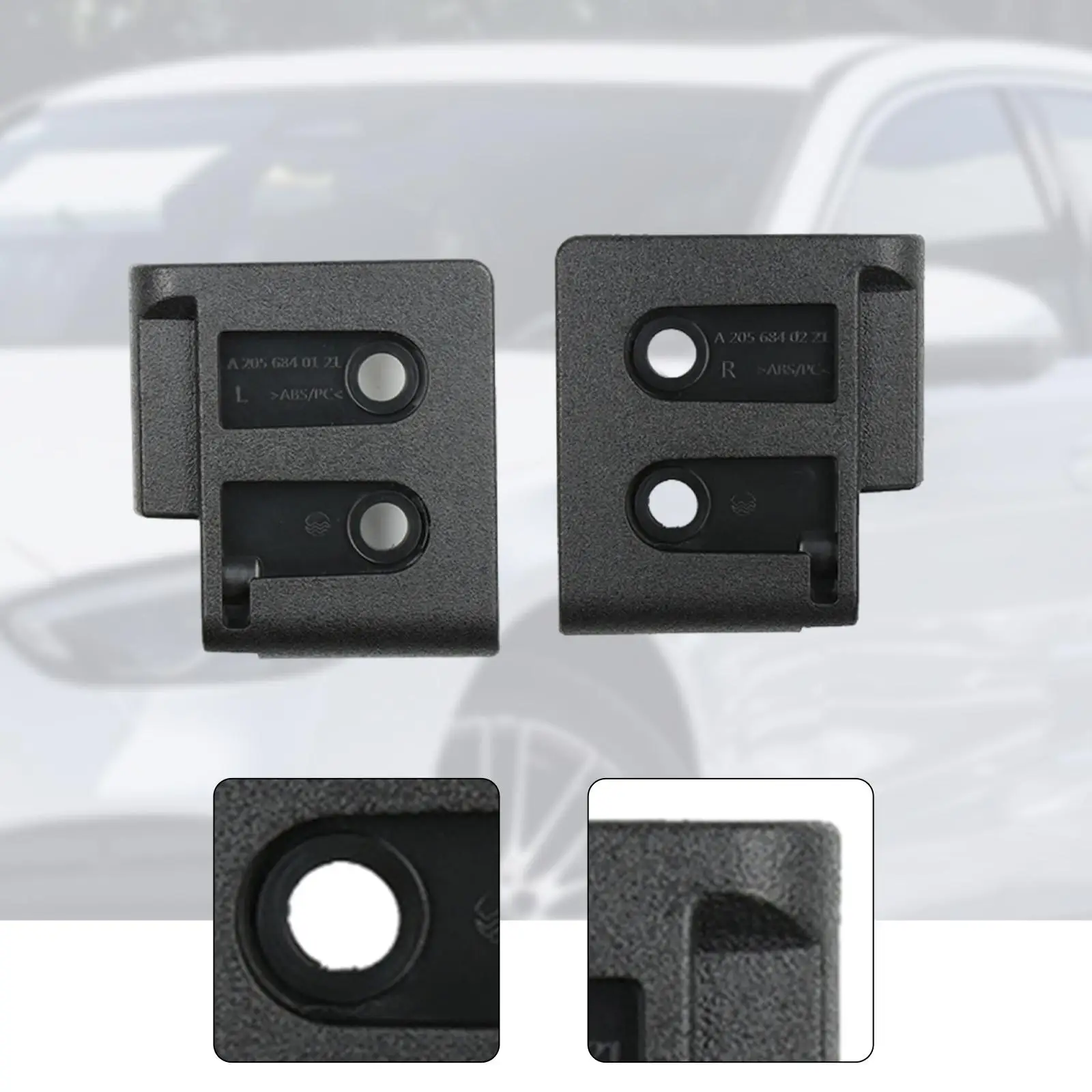 

Load Floor Rail Cover PP Material Direct Fit Easy Install Spare for Mercedes-benz C-class W