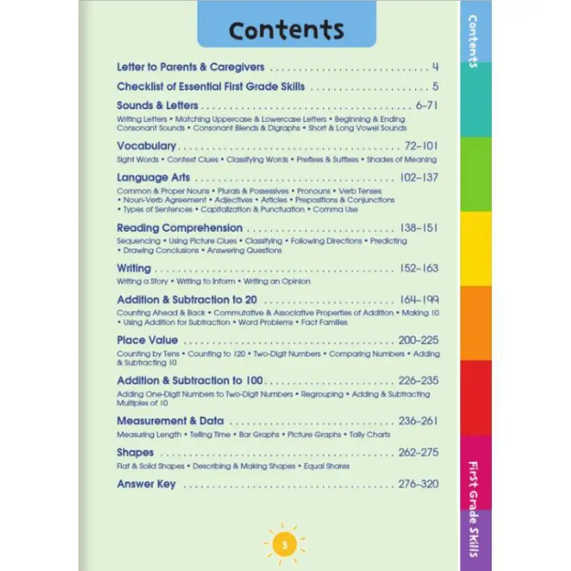 First Grade Skills Workbook For 1st Grade Carson Dellosa Carson Dellosa Education 9781483841168 Book