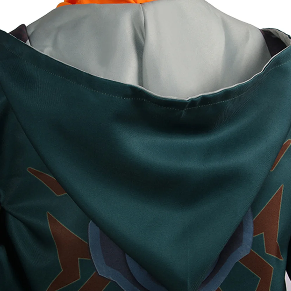 Ekko Costume Cosplay Gioco LoL Acrane Uniforme Camicia da uomo Cappotto Pantaloni Borsa Abiti Vestire Halloween Carnevale Festa Gioco di ruolo Vestito