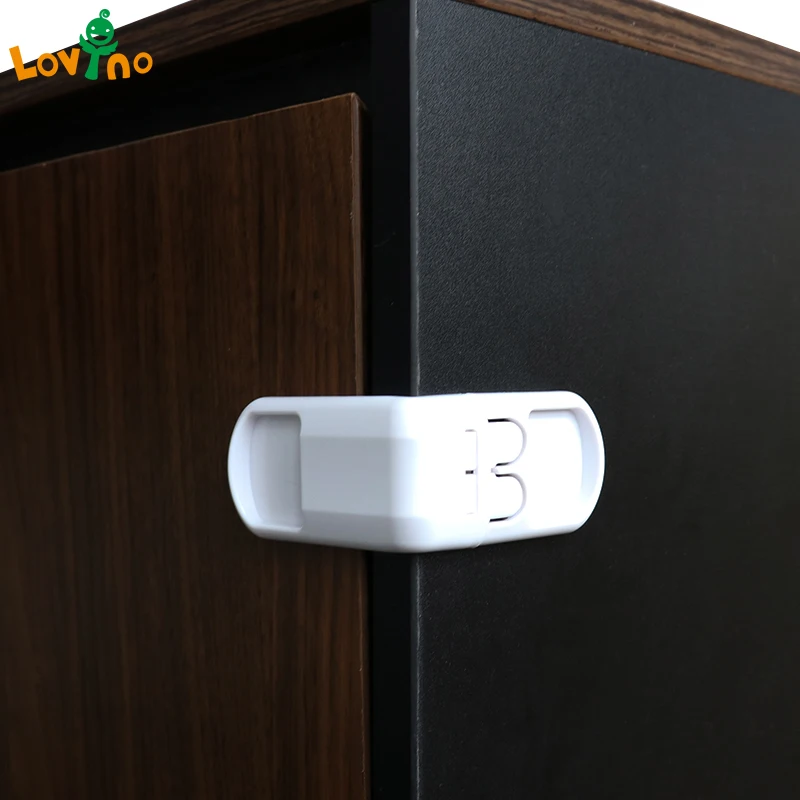 4pcs Hard Plastic Baby Child Kids Care Safety Protection Drawer Cabinet Door Right Angle Corner Lock Children Security Vip