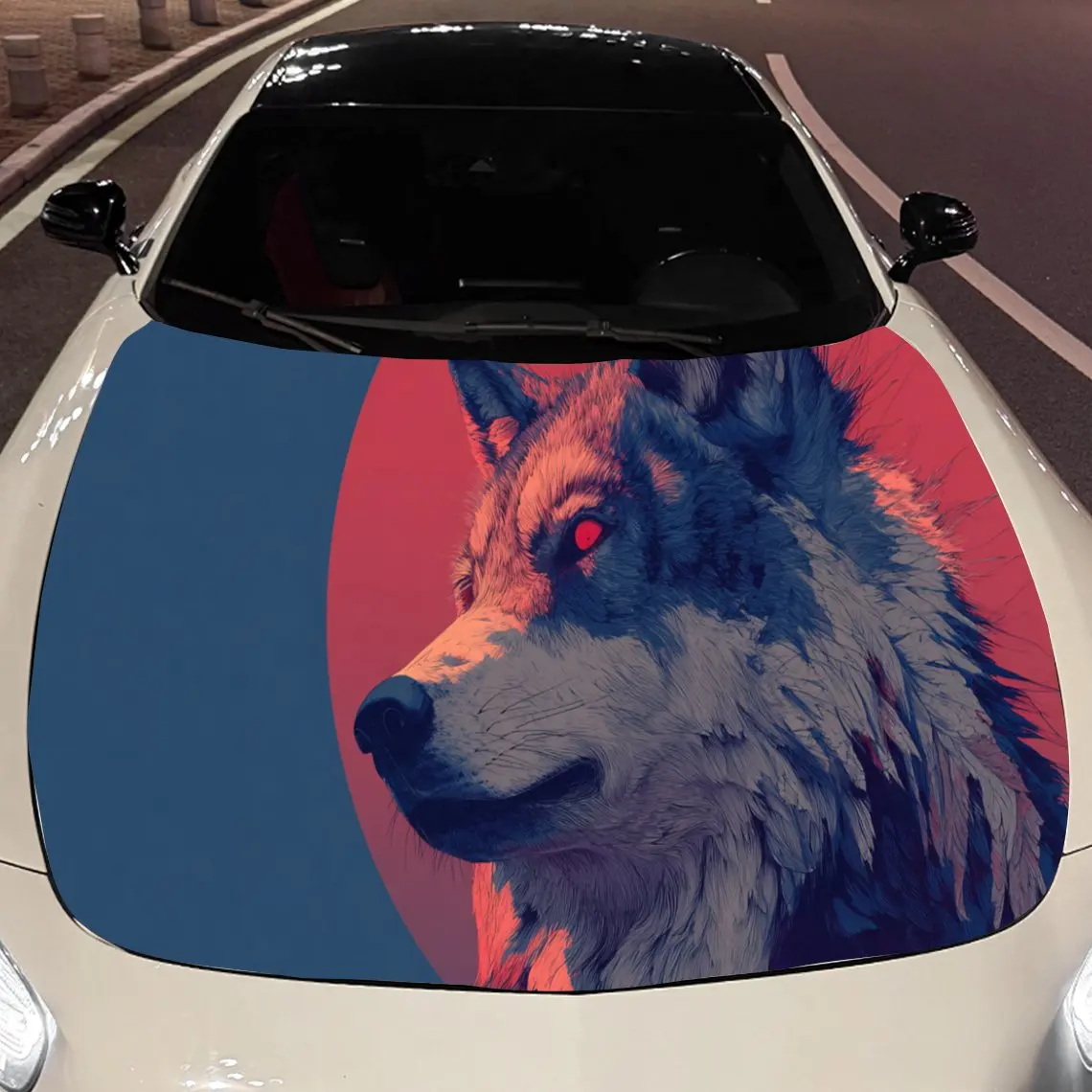 Red-Eyed Wolf Car H…