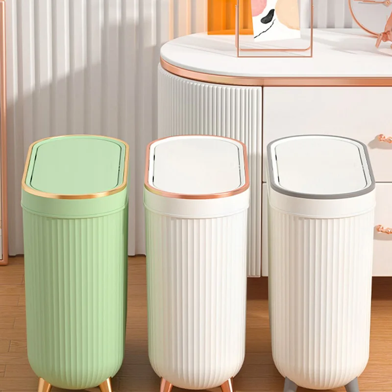 

Bathroom Bucket Garbage Kitchen Trash Can Wastebasket Office Rubbish Trash Can Disposer Papelera Household Items Kitchen YX50WB