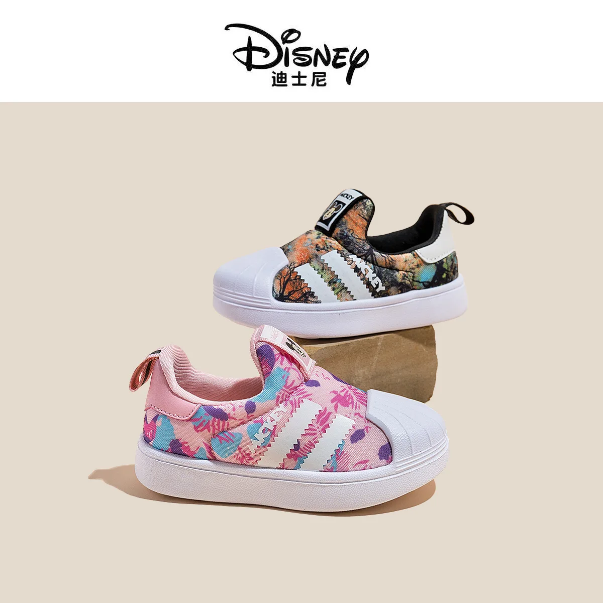 Disney Mickey Sneakers Children Sport Shoes Boys Casual Shoes Girls Running Shoes Cartoon Tennis Shoes Casual Shoes Size 21-32