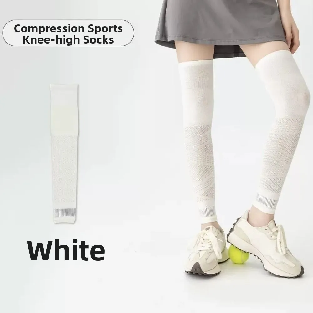 Breathable Leg Compression Sleeve Anti-Odor Anti-bacterial Sports Calf Sleeve Sweat-absorbing Wear-resistant