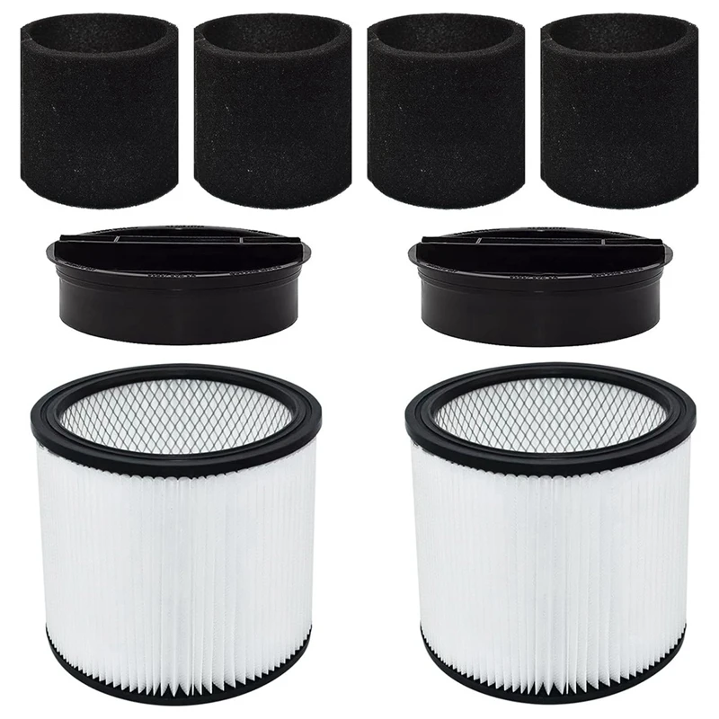 

Сменный фильтр HEPA 90304, замена для пылесоса Shop-Vac 90304, 90333, 90350, 90585, 5 галлонов и выше, для влажной/сухой уборки