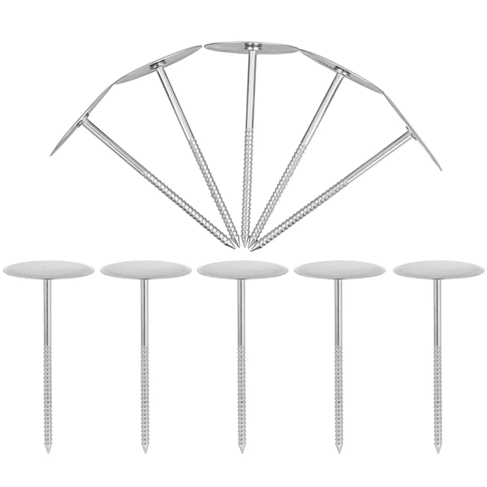 10 Pcs Manicure Mounting Nails Decor Cupcake Tool Stainless Steel Flower Lifter Bases