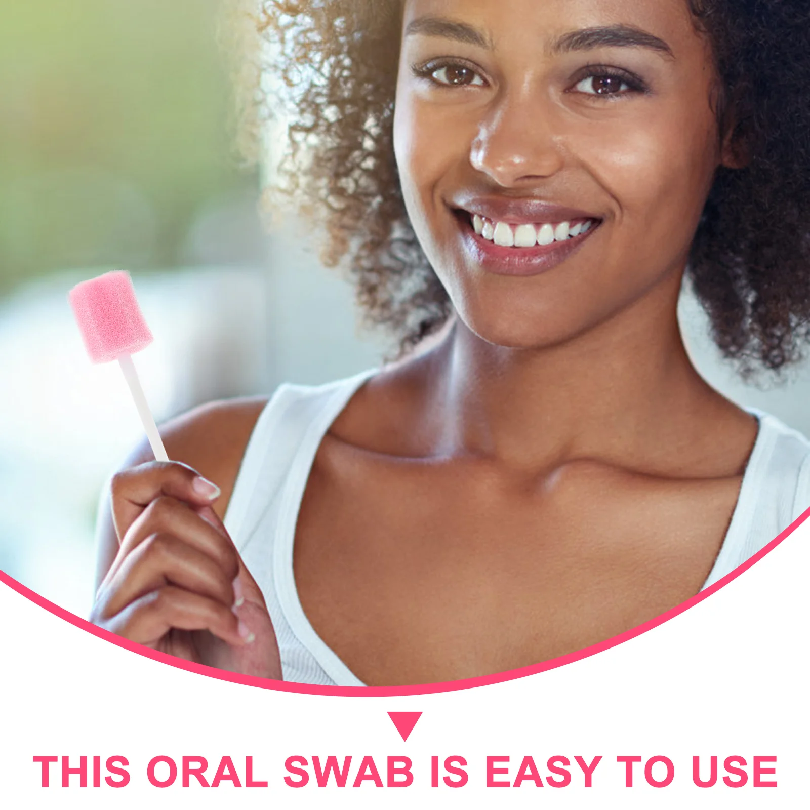 Cleaning Swaps Disposable Oral Care Sponge Swab Tooth Cleaning Mouth Swabs With Stick Sponge Head Oral Teeth Cleaning