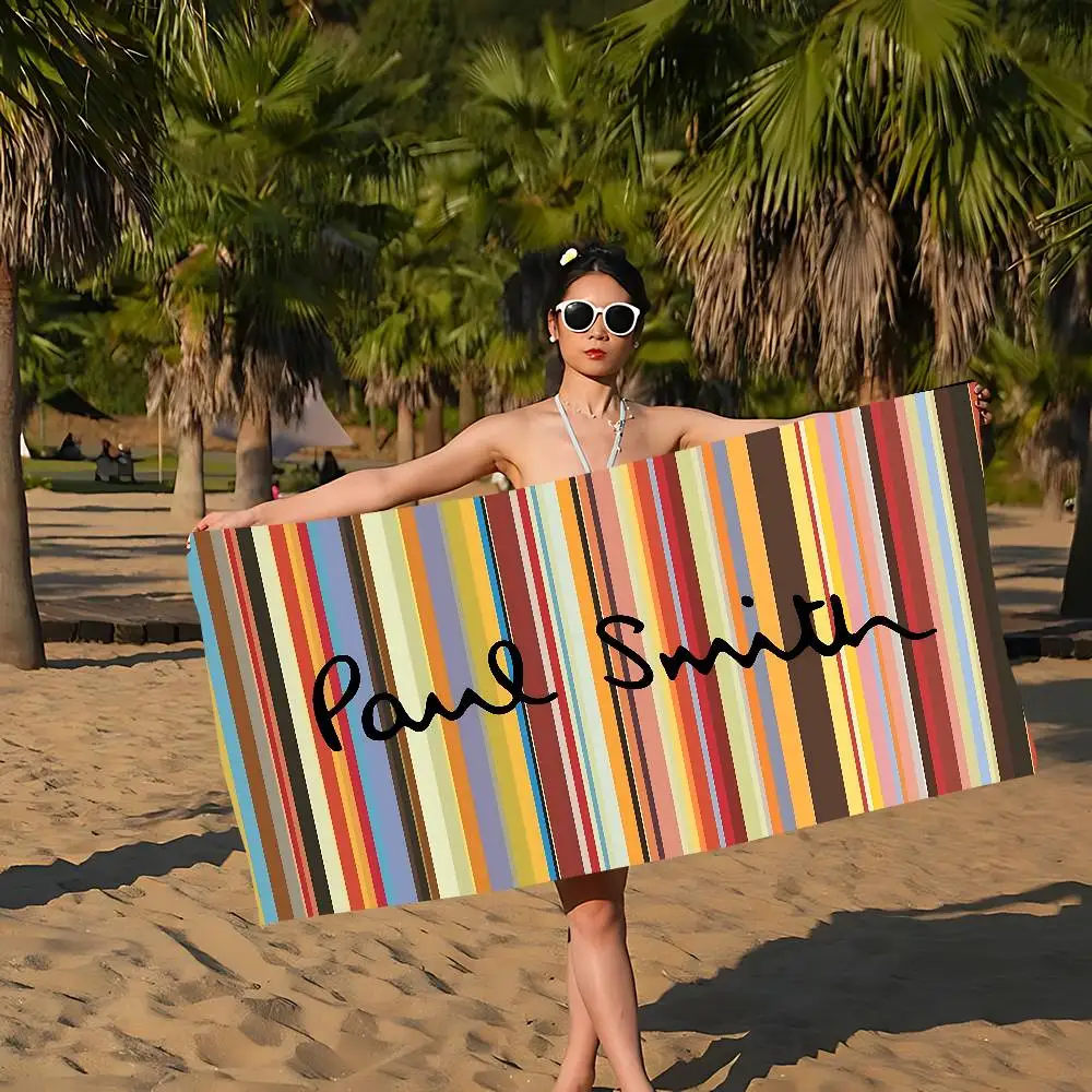 S_Smiths ファッション P_Paul マイクロファイバー ビーチタオル 吸水性 速乾性 ソフト ヨガ 水泳 リゾート 登山タオル