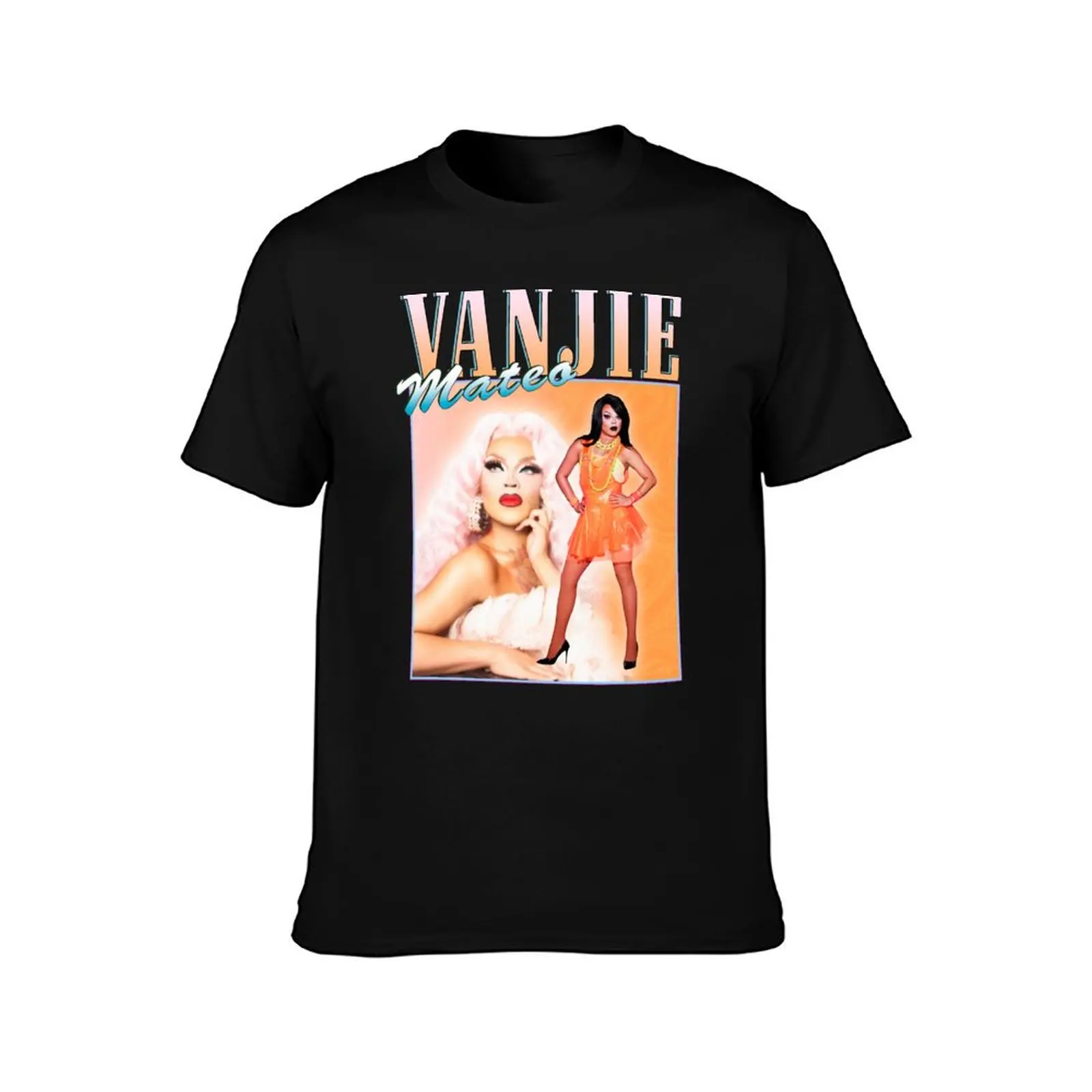 Vanessa Vanjie Mateo vintage retro design T-Shirt Summer Casual Cotton Tee Oversized Streetwear Tops Vintage Graphic Print
