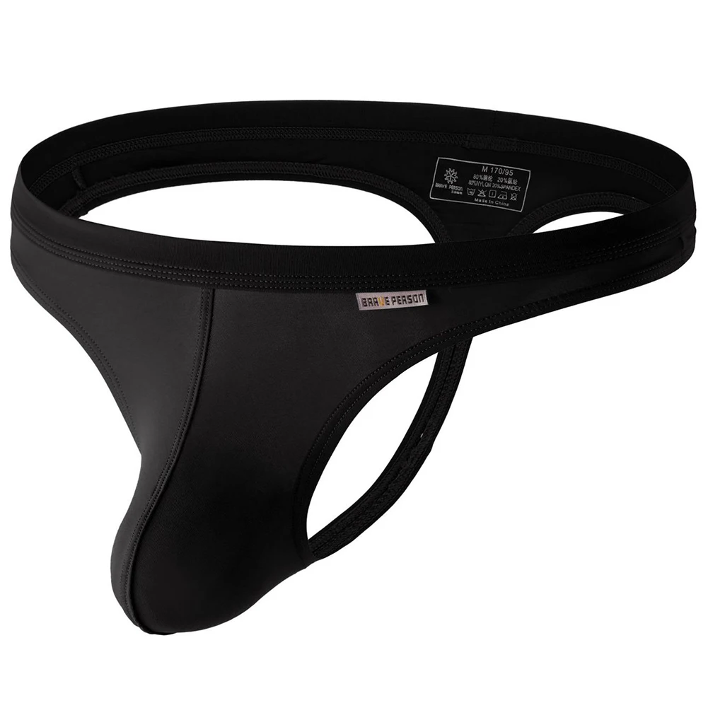 

Дышащие мужские стринги-бикини для повседневного использования, классический стиль, удобная посадка, новый дизайн с кармашком.