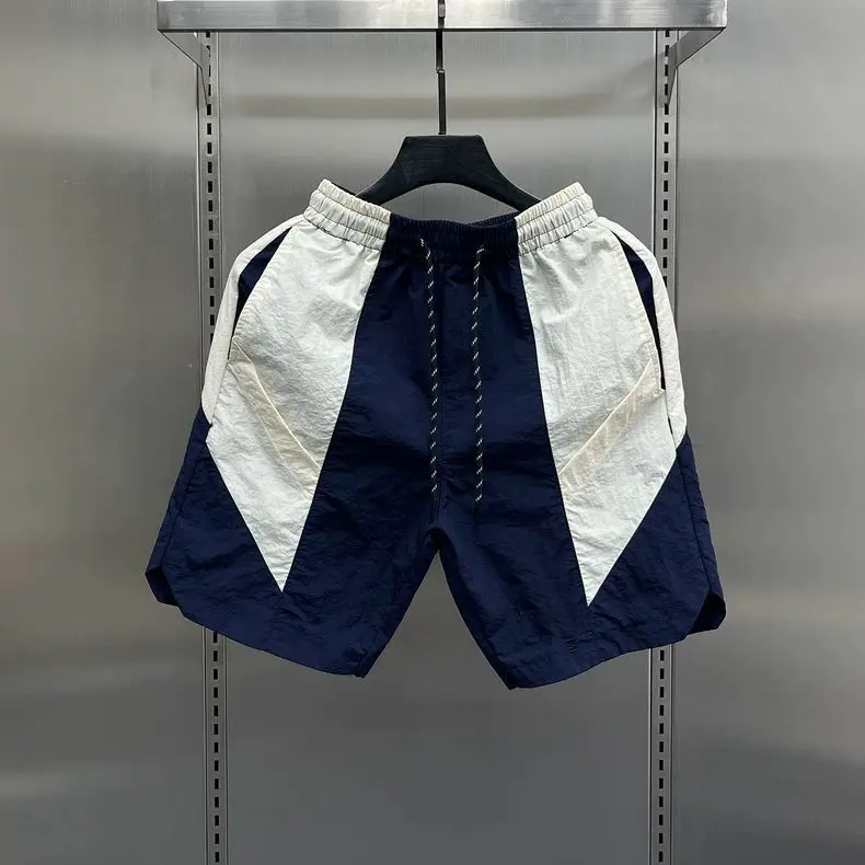 

Summer Casual Loose Five-point Shorts Men's Shorts Fashion Casual Splicing Quick-drying Shorts
