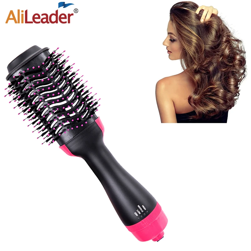 Hair Dryer Brush Blow-Dryer Brush Negative Ion Blow Dryer Brush Professional Hot Air Brush With Enhanced Barrel For Blow Drying