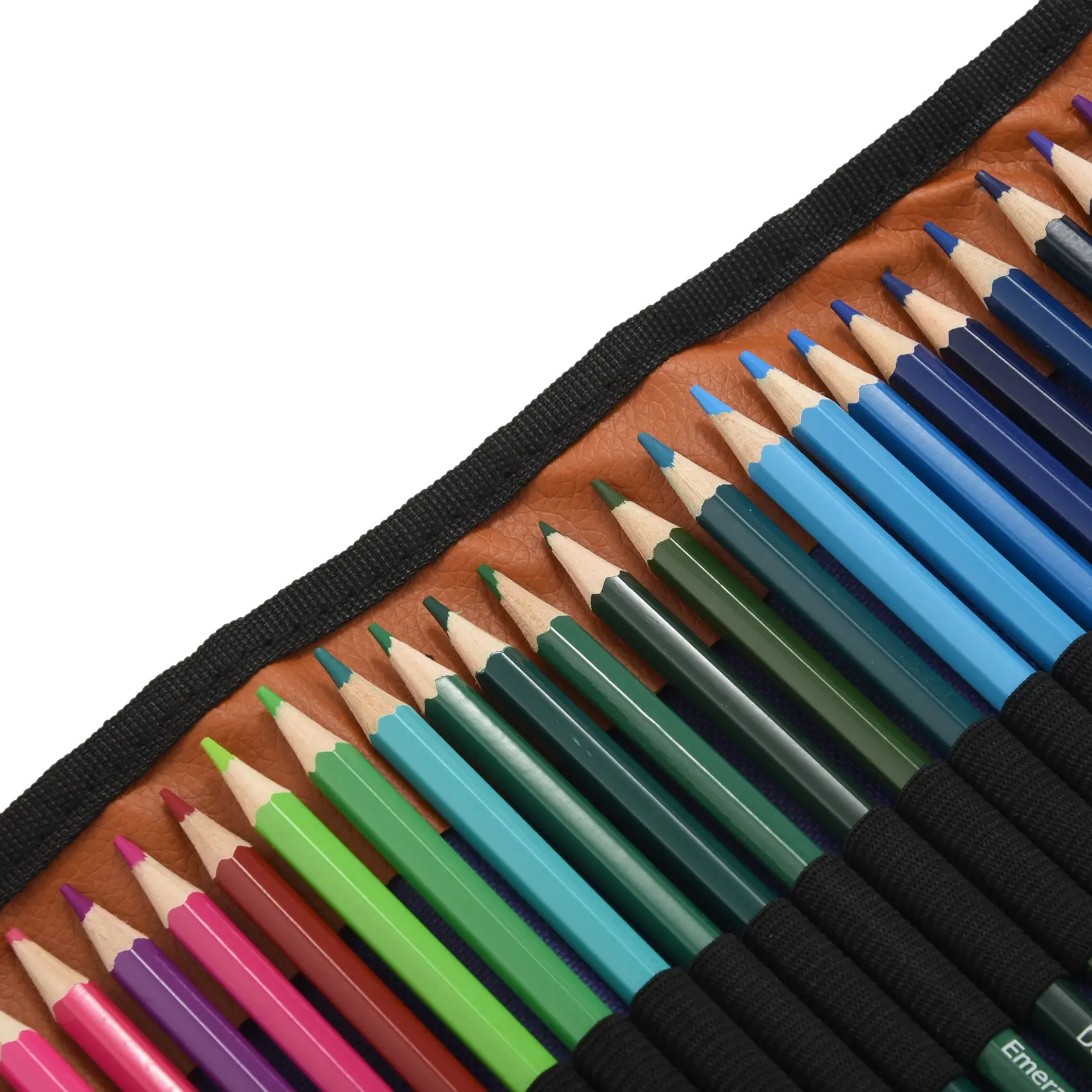 Superior-50 Piece Colouring Pencils Set, Art Colour Pencils Drawing Pencils With Portable Roll-Up Canvas Case Sharpener For Arti