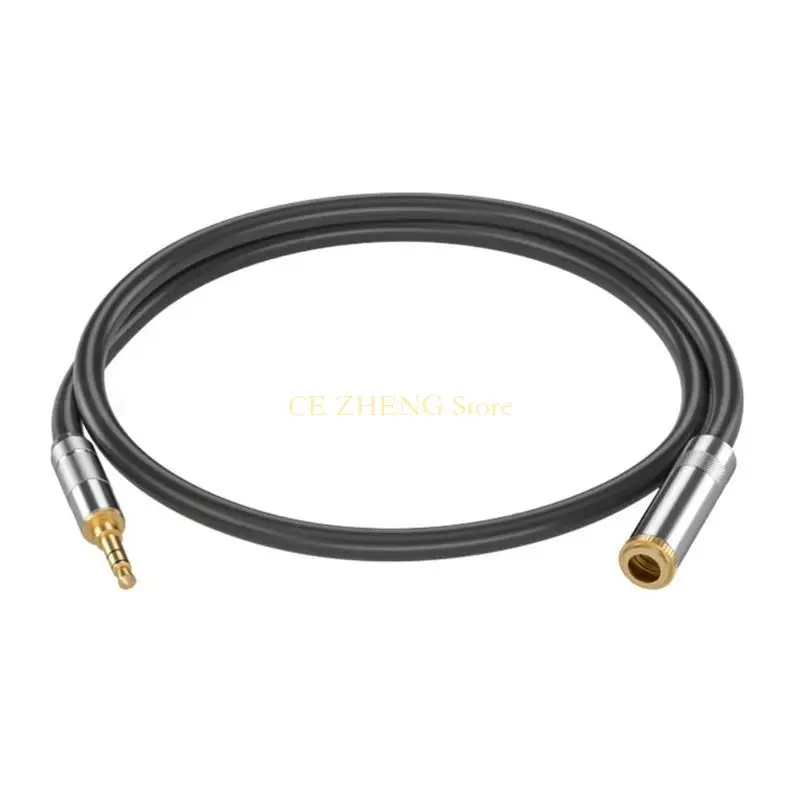 E56B 3.5mm 남성에서 여성 연장 와이어 보조 어댑터 자동차 컴퓨터 컴퓨터 휴대폰 보조 와이어 익스텐더 라인 50cm-10m