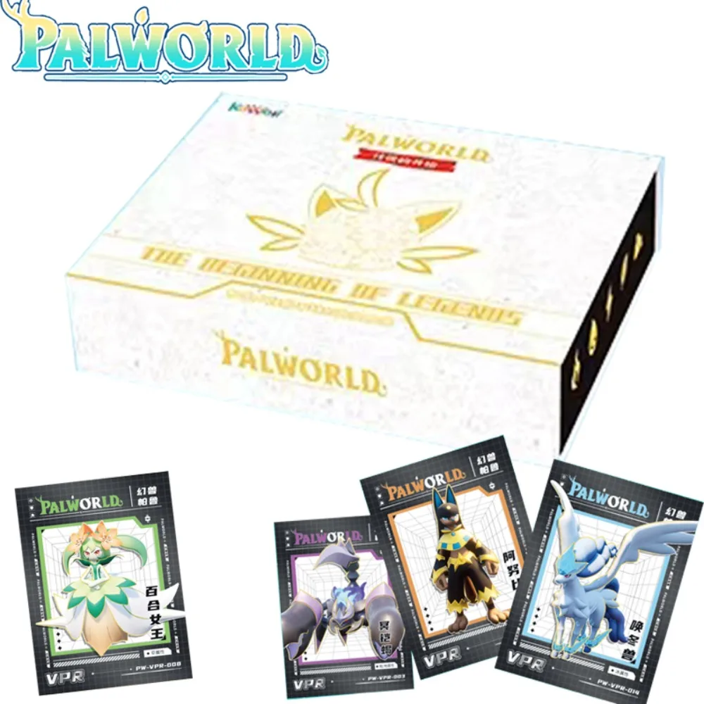 Originele Palworld Kaart Voor Kinderen Rollenspel Survival Simulatie Life Development Limited Game Collection Card Kids Cadeaus