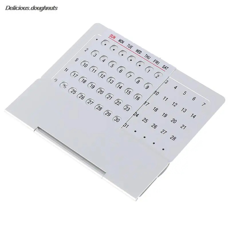 

1 Pcs Metal fabrication 100 Years Perpetual Calendar Office Supplies