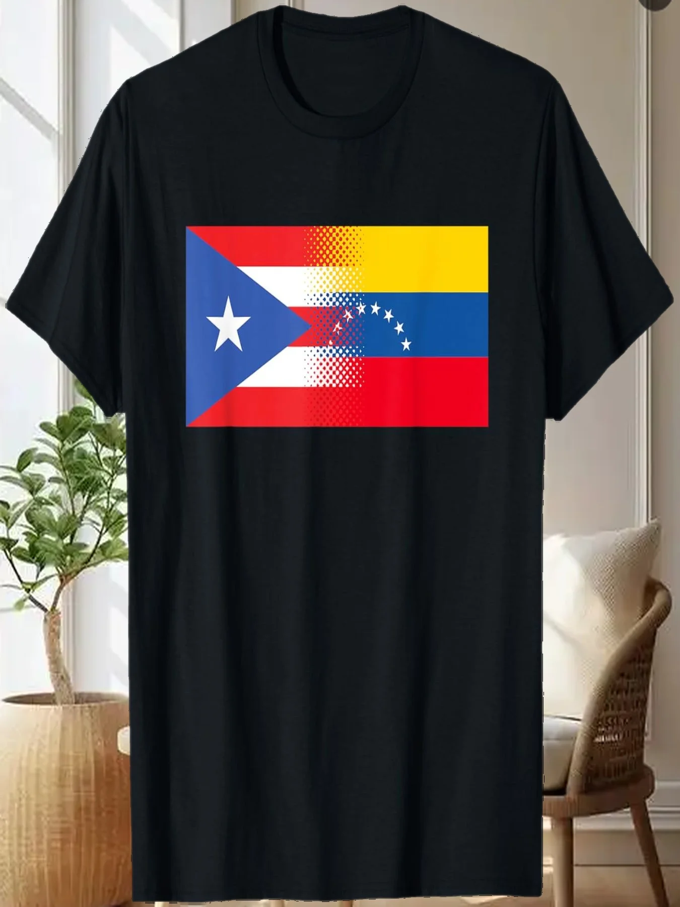

Футболка Венесуэли Пуэрто-Рико с флагом Венесуэлиана Пуэрто-Рика