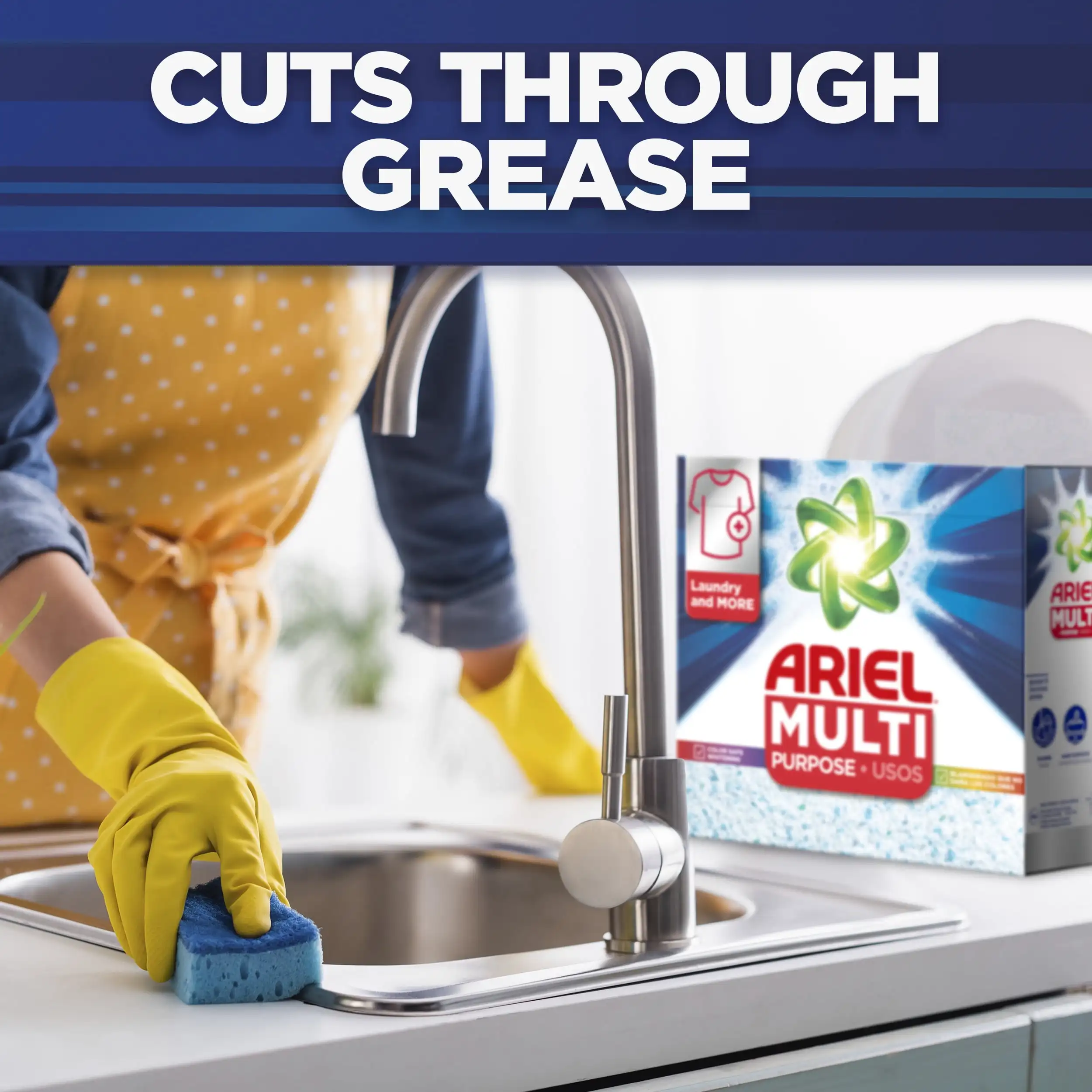 Multiuse Powder Laundry Detergent, Original Scent, 120 Oz, 95 Loads