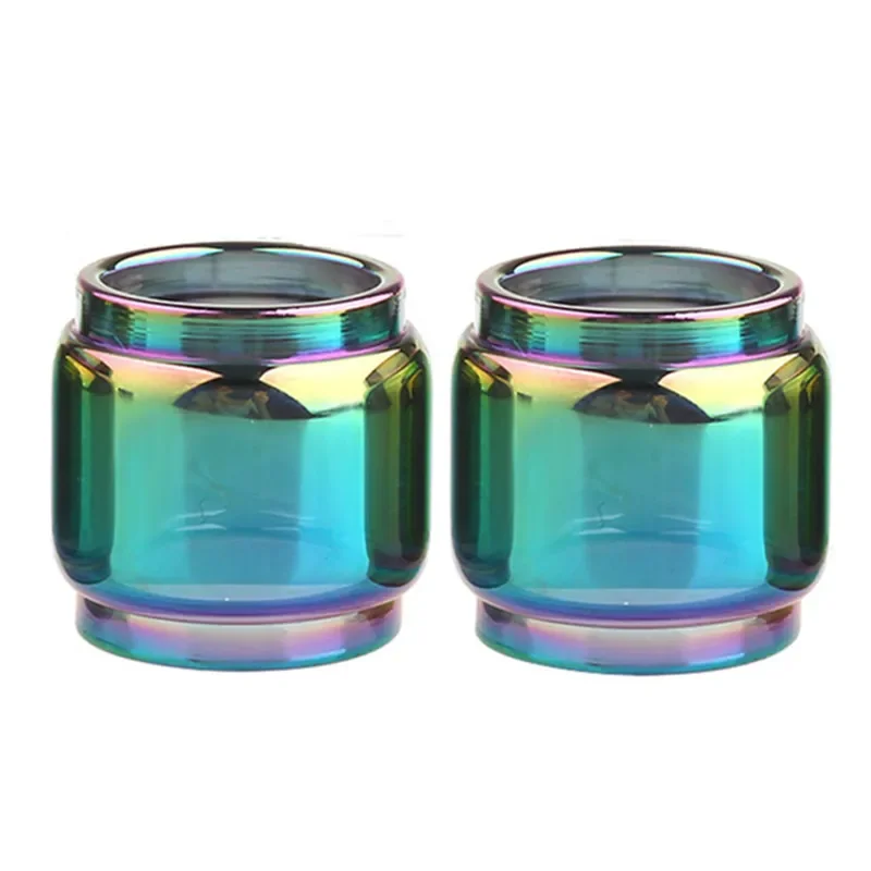 FATUBE 10 vasos de tubo de vidrio con burbujas de arcoíris para SKY SOLO 3,5 ML / SKY SOLO PLUS 8ML