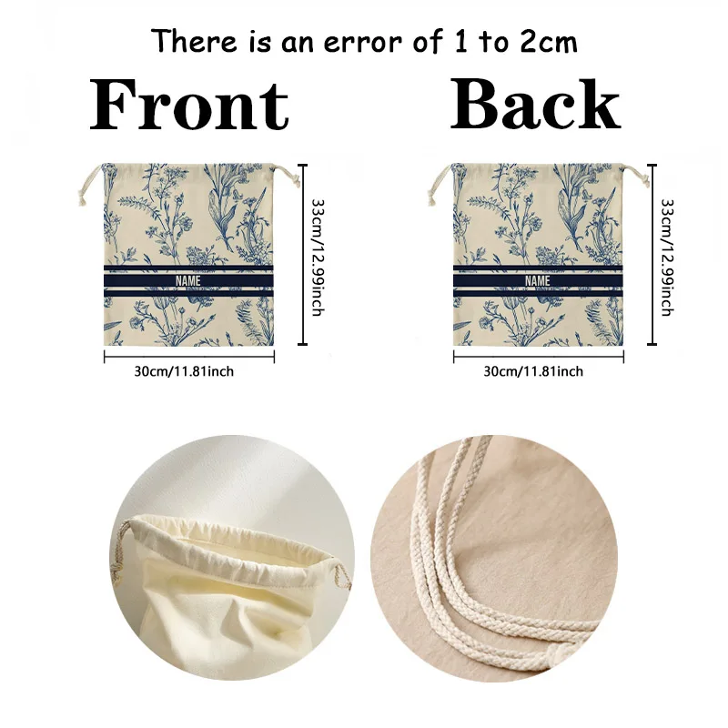 اسم مخصص باقة النص نمط المرأة حقيبة تسوق هدية صديقة للبيئة شخصية مخصص طباعة حقائب الهدايا #6