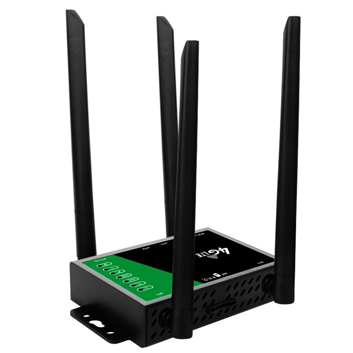 

AB53 4G Industrial CPE Wifi Wireless Router Sim Card Slot Portable Mobile Hotspot 300Mbps External Antenna 32Users EU Plug