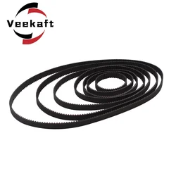 3d Printer Timing Pulley Belt Closed Loop Rubber 2GT Timing From 2000mm 2200mm 2400mm  2500mm Width 6mm 10mm  GT2
