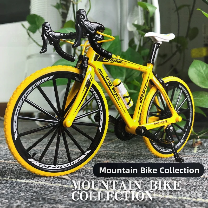 الرجعية 28 بوصة شريط كبير دراجة سبيكة لعبة مجسمة سيارة زخرفة عدم الاحتفاظ تصميم دراجة تقليدية باللون الأخضر الأسود الأحمر الأزرق الأصفر #1