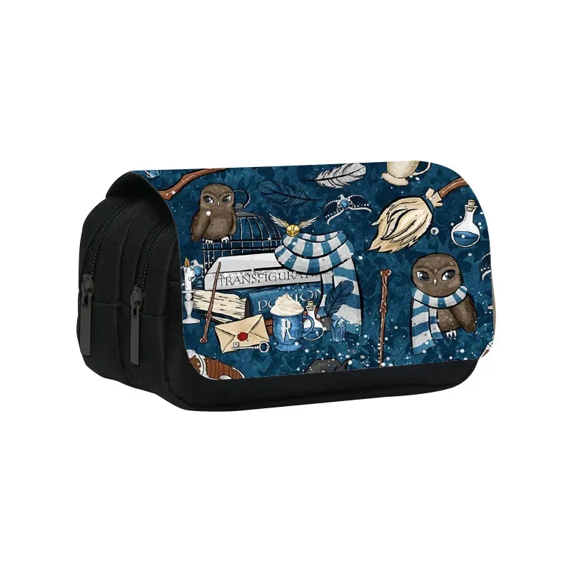 

Harrys beyond Pottered Cartoon Pencil Case Large Capacity Stationery Box Students School Pen Pouch Bags Kids Gifts Toys Bag