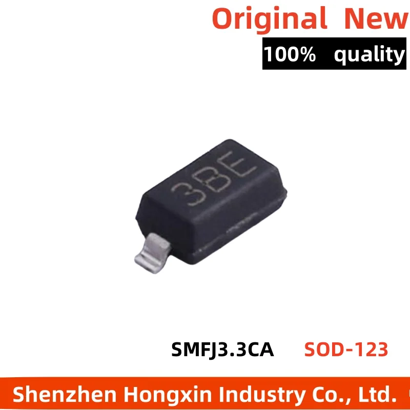 

10 pieces of SMFJ3.3CA silk screen 3BE SOD-123 electrostatic discharge ESD