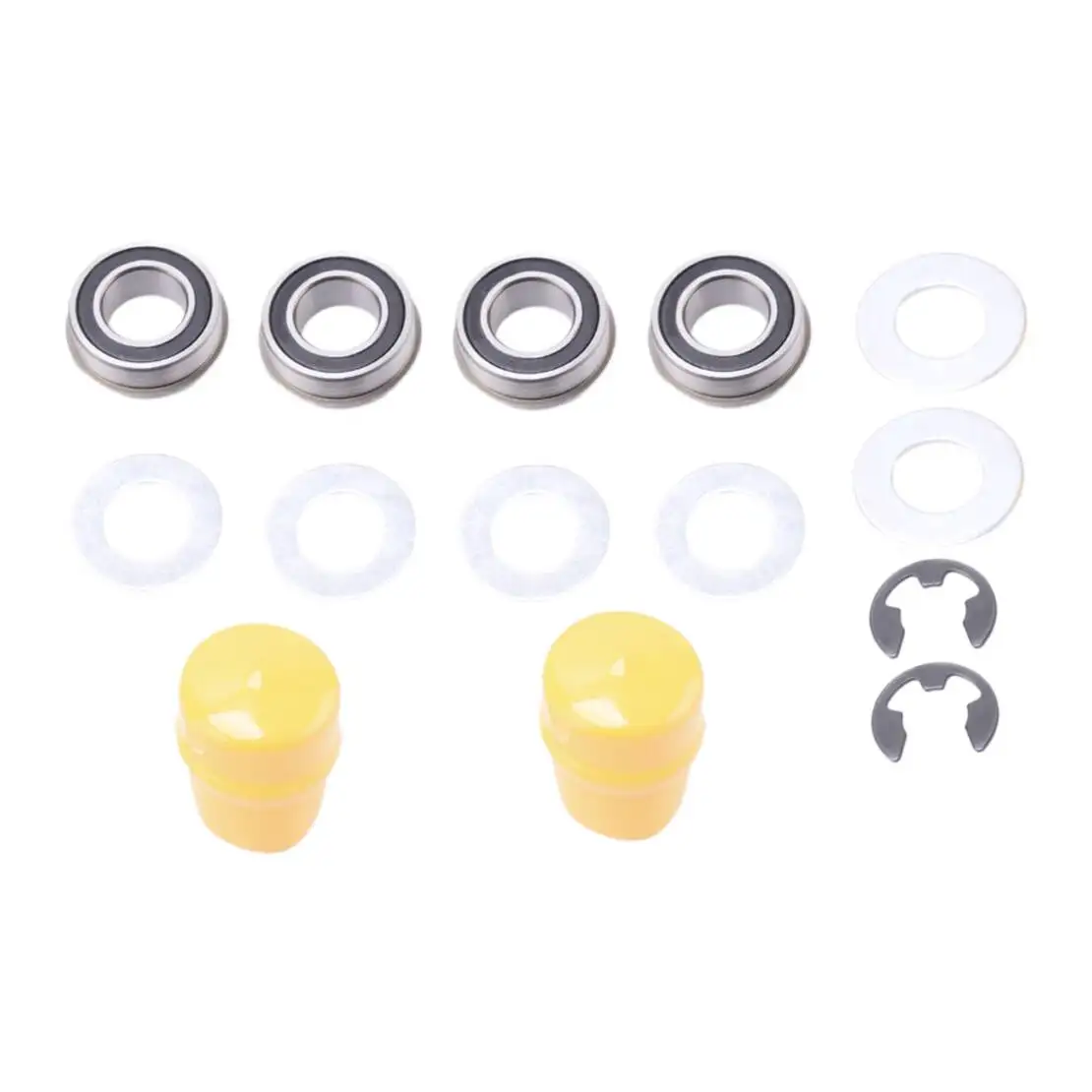 AM35443 AM127303 2 Sets Front Wheel Bushing to Bearing Kit AM127304 AM118315 Fit for John Deere L100 L105 L108 L110 L120 L130