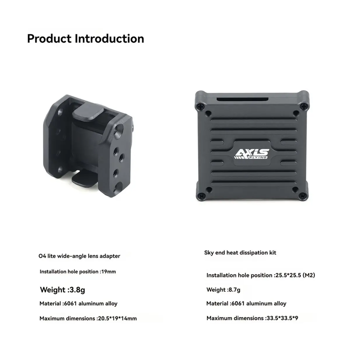 ■★New Arrival Fashion   for O4 Wide Angle Lens Adapter Case Air Unit Heat Case Modifications Accessories for O4 Air Unit