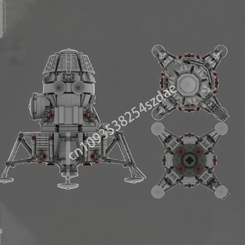 

1328 шт. MOC LEK Vulkan 1:35 Строительные блоки Рождественская игрушка Подарок подростковый творчество STEAM Learning Пластиковые конструкции