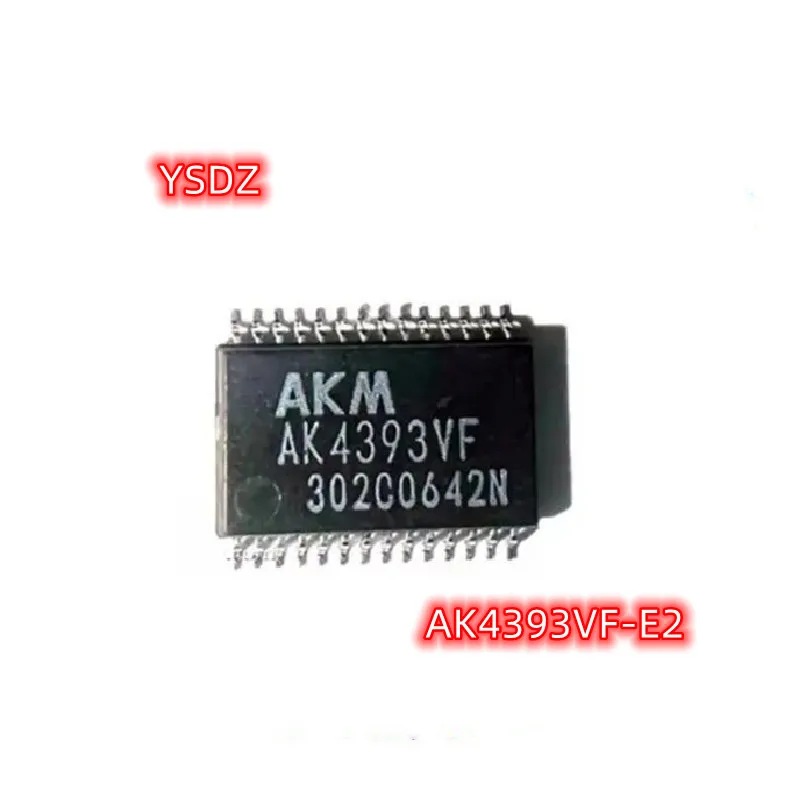 10pcs/ lot AK4393VF AK4393VF-E2 AK4393 4393VF 4393 24BIT 28VSOP