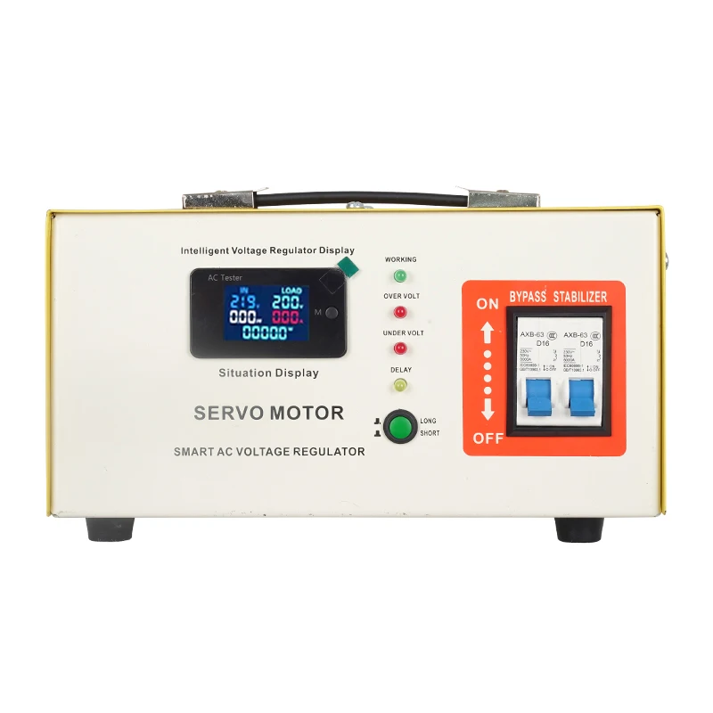 New Products SVR-S-3000W Stabilizer Voltage Regulator 220V Single Phase Copper Automat System Stabilizers Household Appliances