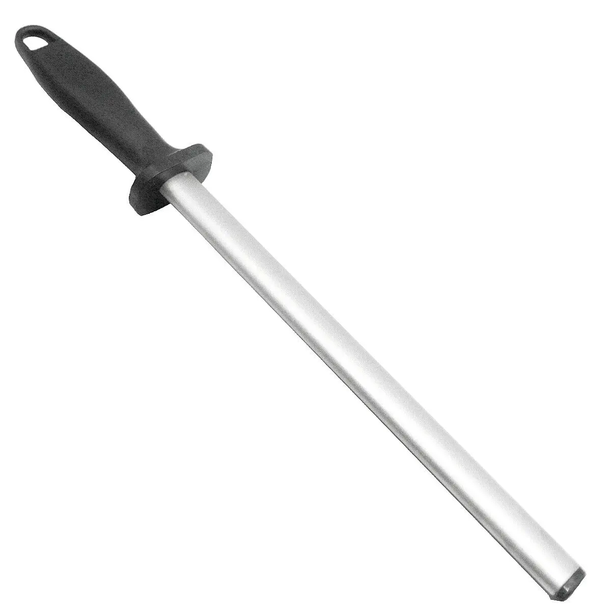Essential 10-Inch Diamond Steel Honing Rod 50pcs-ctn Kitchen Knife Sharpener Abrasive Tool for Knife Maintenance