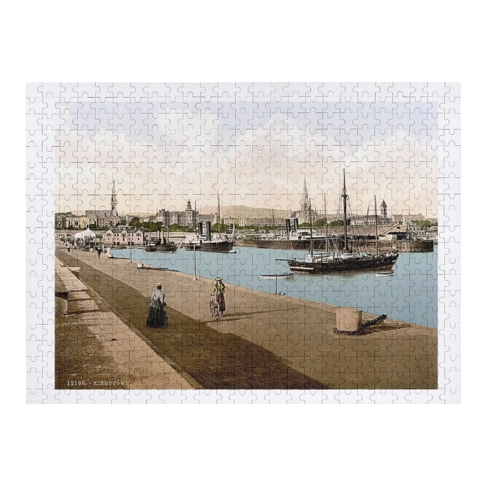 

Dun Laoghaire Harbour Jigsaw Puzzle Custom Name Child Toy Photo Personalized Gifts Wood Name Personalised Puzzle