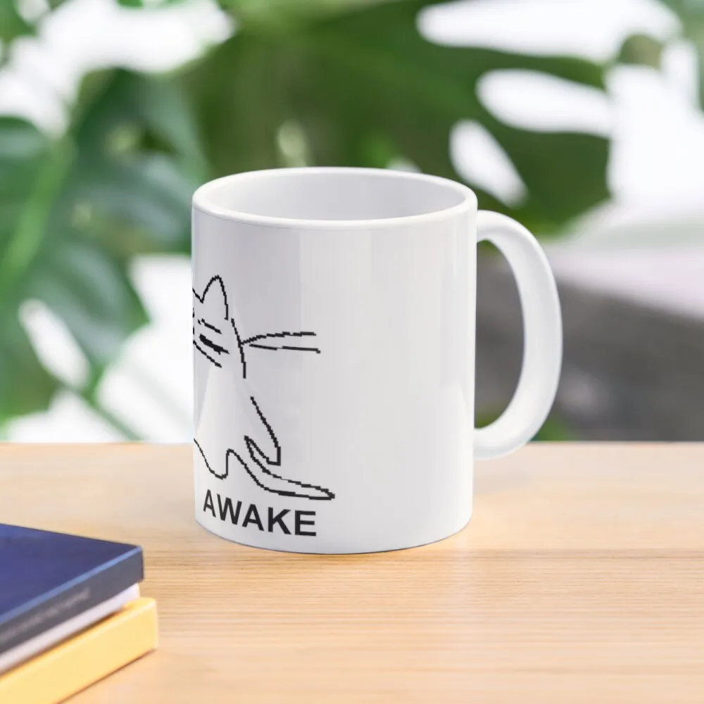 Sure Awake Classic  Mug Cup Photo Design Drinkware Printed Coffee Gifts Handle Round Picture Image Tea Simple