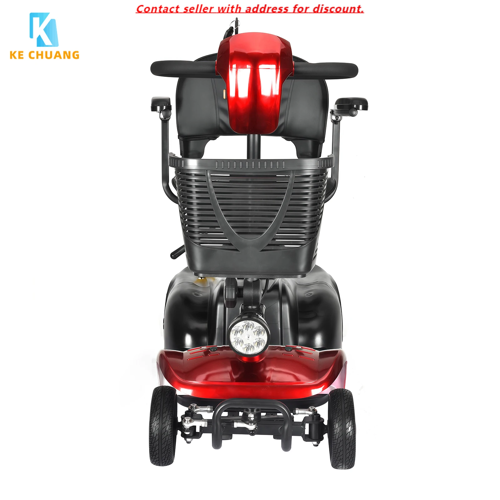 

Wholesale All Terrain Portable Foldable Handlebar 120kg Load 4 Wheel Power Electric Mobility Scooter For The Elderly