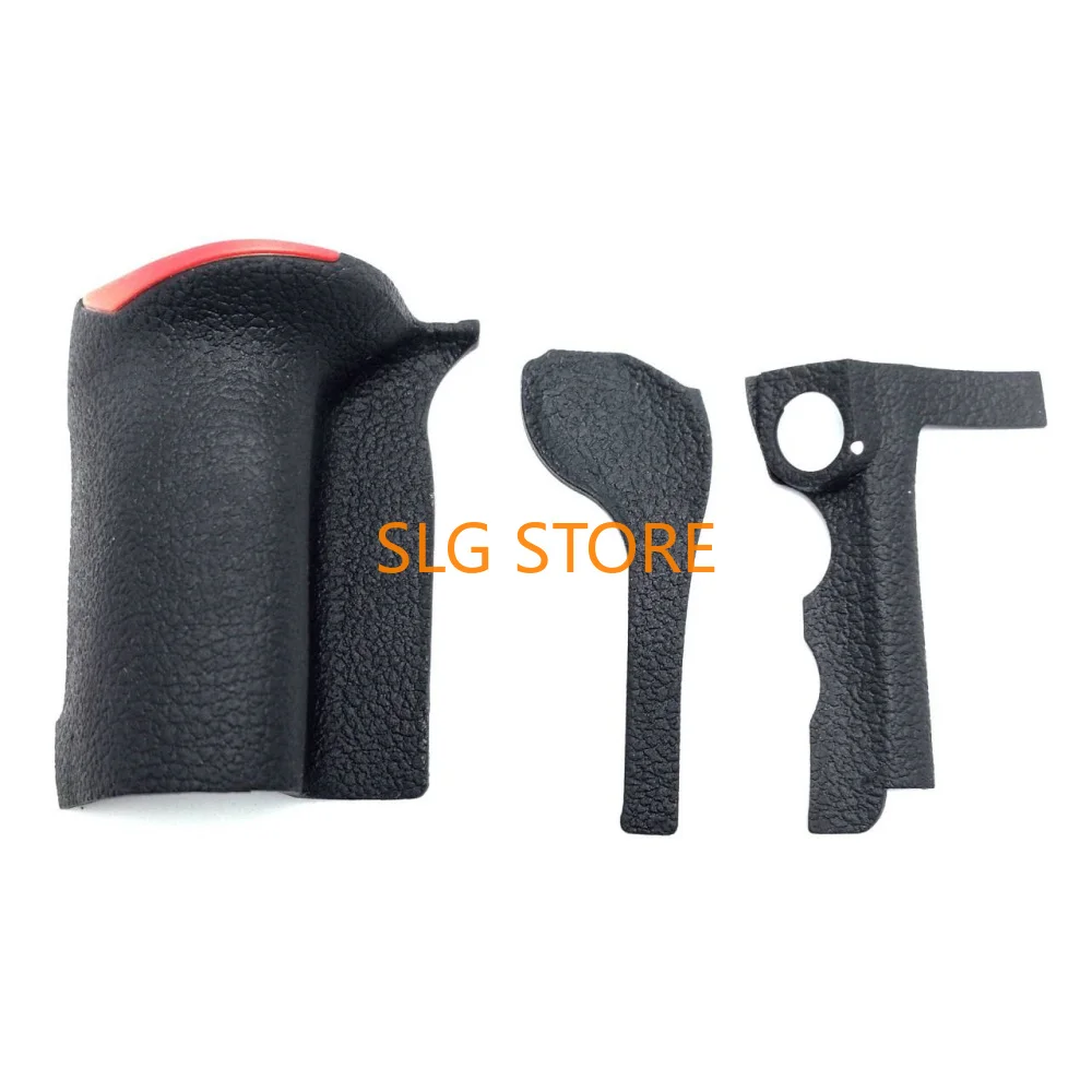 

A Set of 3PCS New Original Body Rubber (Grip+left Side+thumb) for Nikon D500 SLR Camera Repair Part