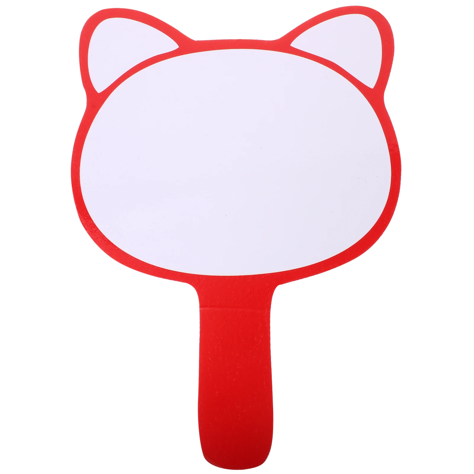 

Erasable Paddles DIY Blank Writing Whiteboard H held Scoreboard for Voting Games Signed Picture Single Side Foam