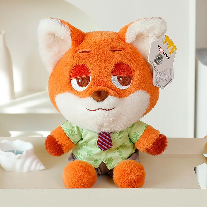 ディズニー公式ライセンス ズートピア ぬいぐるみ ジュディ・ホップス ニック・ワイルド キュート フラッシュ・スロースモア ぬいぐるみ 子供向けギフト