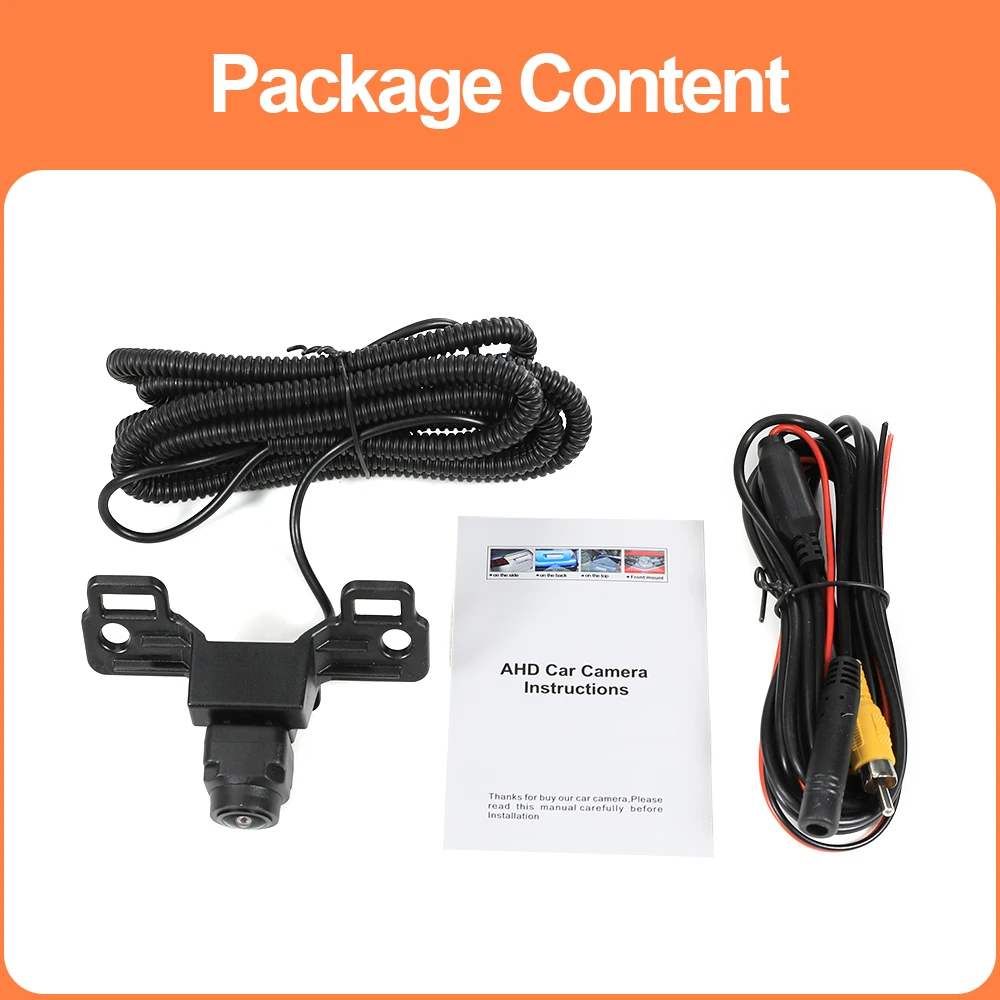 Carsanbo AHD 150° Car Front View Camera for Mazda 2021/2022 Mazda 3 Axela Night Vision Vehicle Front Camera Fisheye Waterproof - Image 6