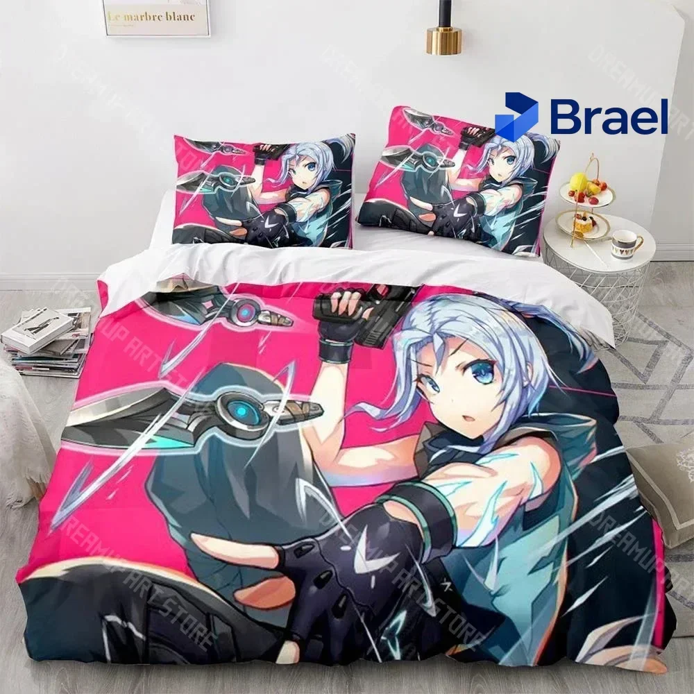 Exquisite 3D Print Valorant Bedding Set Duvet Cover Bedroom Comforter Covers Single Twin King Size Quilt Cover Home Textile