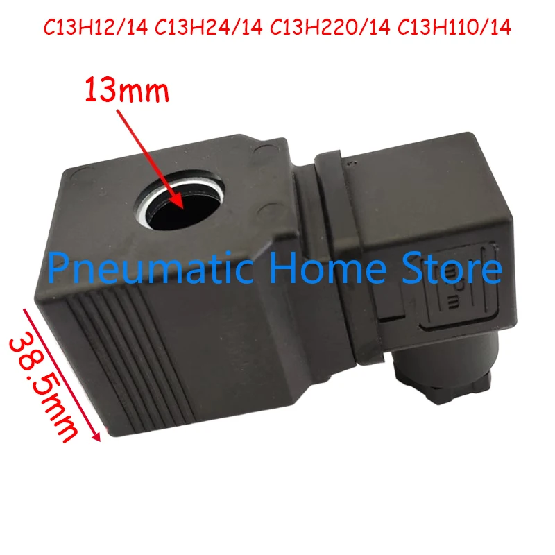 Vickers Eaton IH Solenoid Valve Coil C13H12/14 C13H24/14 C13H220/14 C13H110/14 Inner Diameter 13mm Height 38.5mm