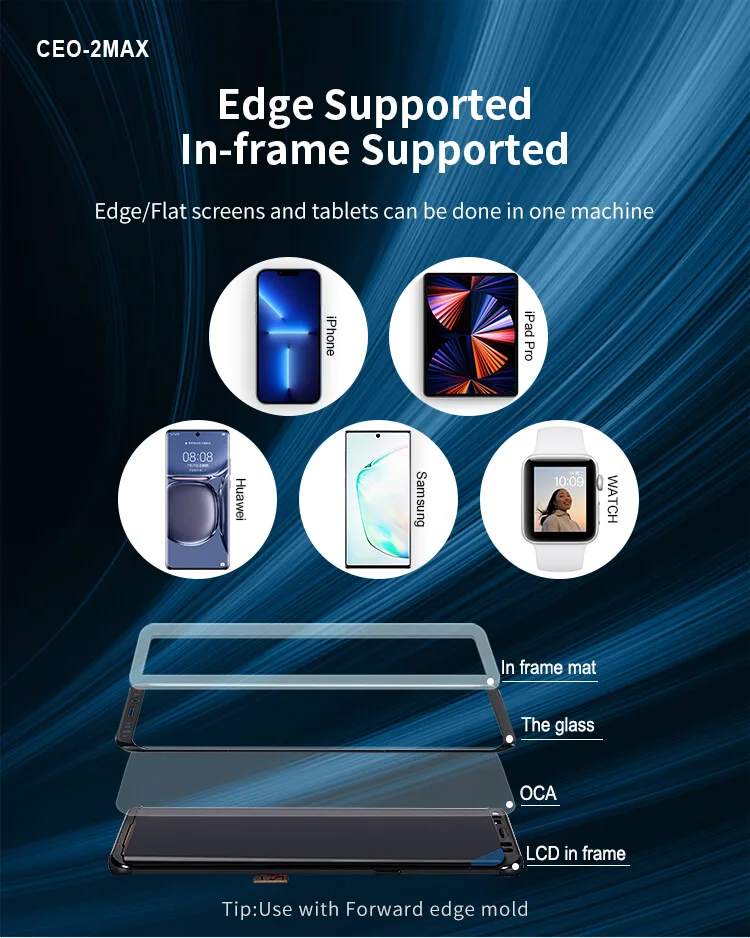 FORWARD New Arrival CEO-2Max LCD OCA Laminating Machine Smart Pressure Adjustment Mobile Phone Refurbish Machine