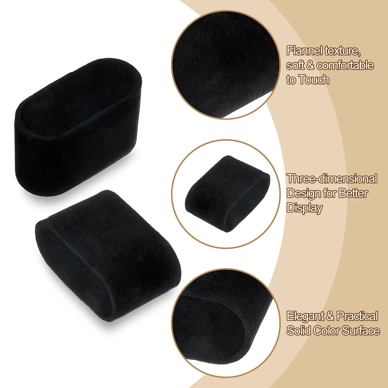 Wrist Watch Jewelry Case Casing Watch Repair Cushion Movement Holder Velvet Watch Bracelet Pillows for Case Box Display Stand