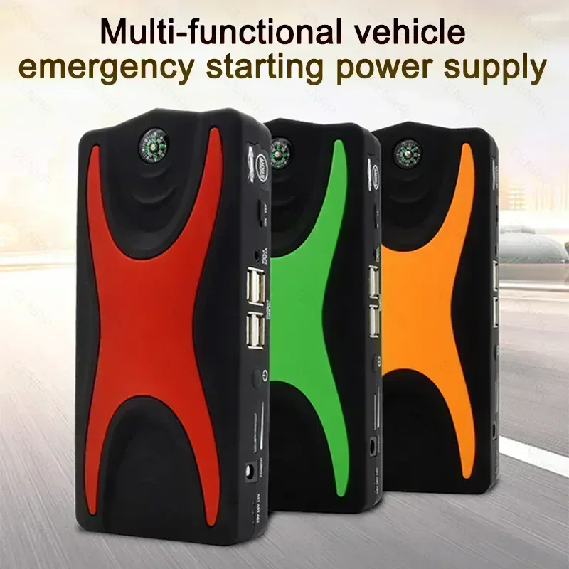 CENRR Car Jump Starter 2000A 12000mAh Power Bank Booster Car Battery Starter Portable Charger Powerful Portable Car Starter