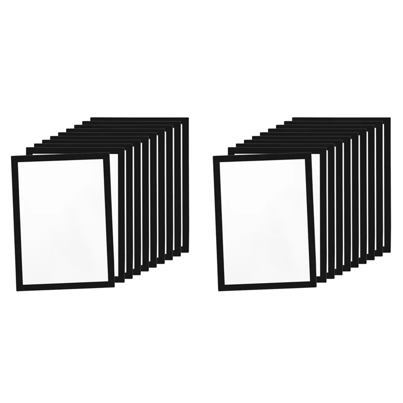 

【Today-Only!】20PCS A4 Magnetic Art Frames, Self Adhesive Magnetic Picture Frame Diamond Painting Frames Display Frame
