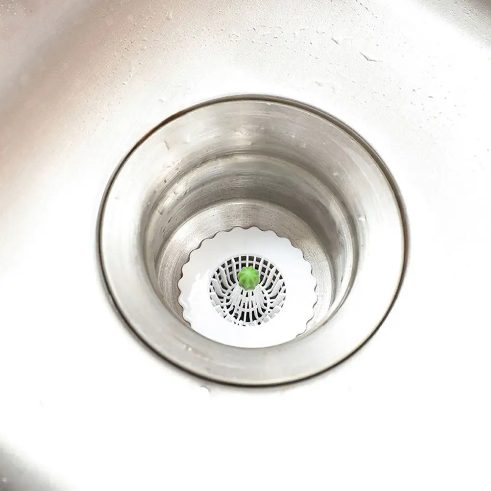 10Pcs Premium Sink Drain Covers Eco Friendly Hair Catcher for Kitchen Bathroom Floor Drain Strainer Fast Drainage Clog