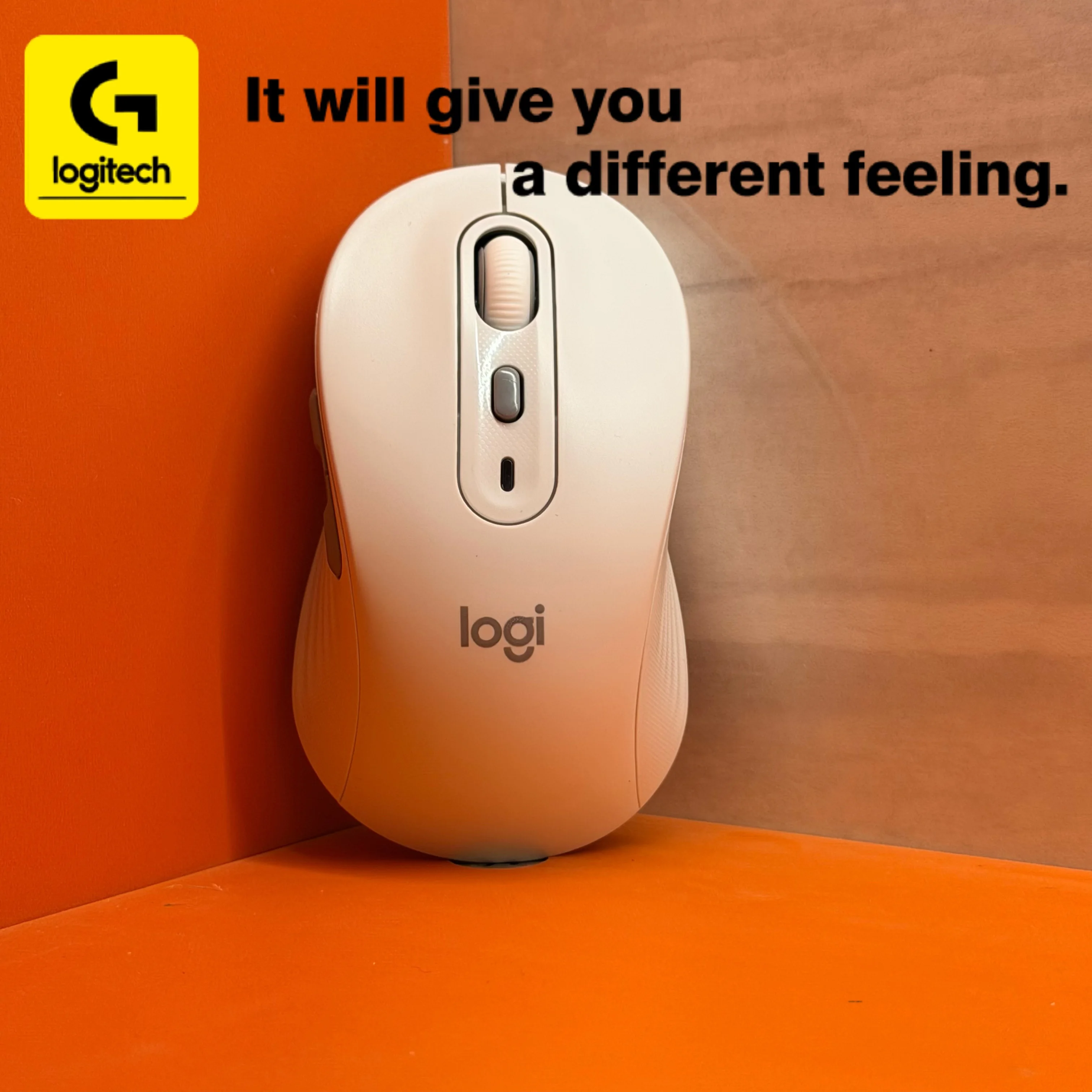 

[Высокопроизводительный выбор] Беспроводная Bluetooth-мышь Logitech M750 с бесшумным кликом, разработанная для офиса и ноутбуков.